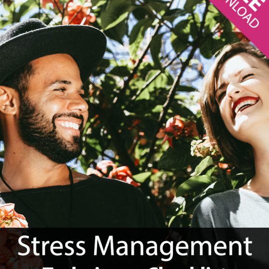 Stress Management Techniques Checklist